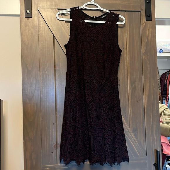 Reitmans Purple Lace Dress - Picture 1 of 4